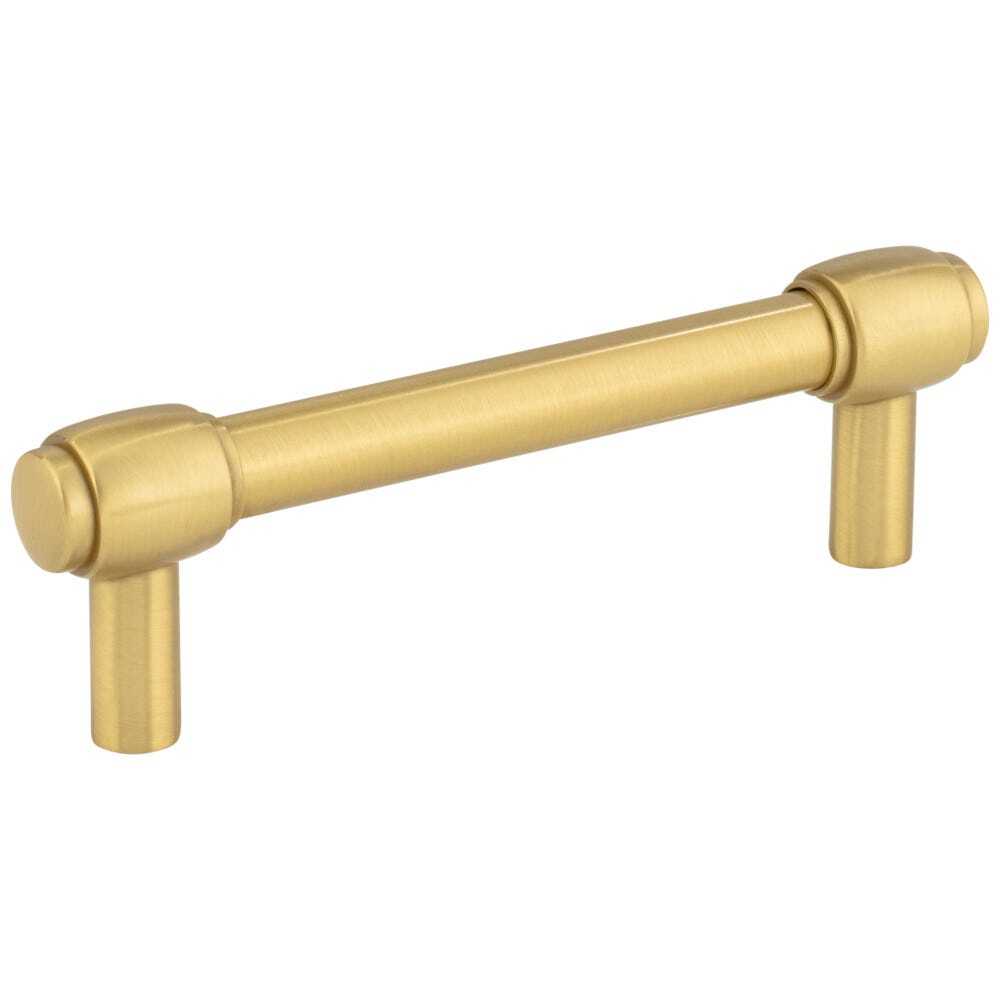 Jeffrey Alexander 885-96BG Hayworth cabinet drawer pull in satin stainless, additional view