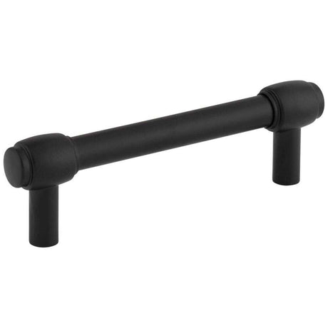 Jeffrey Alexander 885-96MB Hayworth cabinet drawer pull in satin stainless, additional view