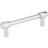 Jeffrey Alexander 885-96PC polished chrome cabinet drawer pull