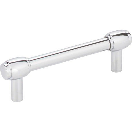 Jeffrey Alexander 885-96PC Hayworth cabinet drawer pull in satin stainless, additional view