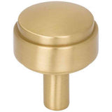 Jeffrey Alexander 885BG brushed gold cabinet knob