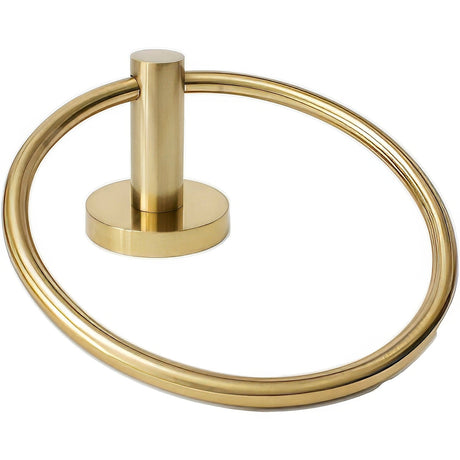 Rusticware 8886SB satin brass towel ring