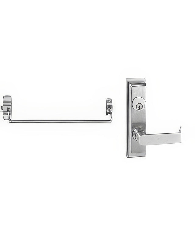 Von Duprin 88LF33LHR polished brass rim exit device