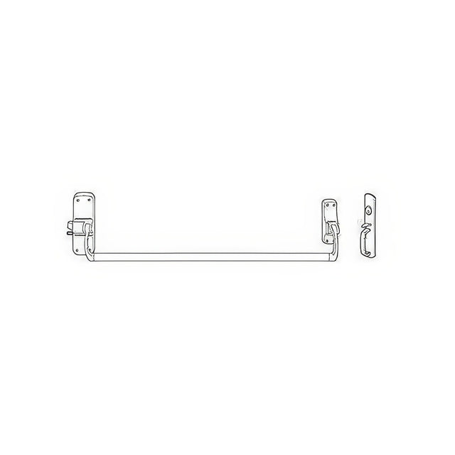 Von Duprin 88TP10B3 oil rubbed bronze rim exit device