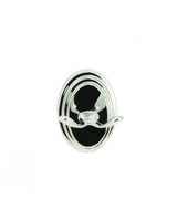 Better Home Products 8902 Nob Hill Double Robe Hook Chrome