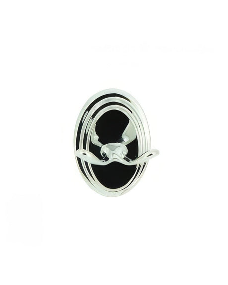 Better Home Products 8902 Nob Hill Double Robe Hook Chrome