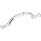 Elements 897-3PC polished chrome cabinet pull