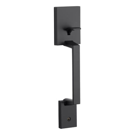 Kwikset 898AMD Amador Handle Only; No Deadbolt in Matte Black