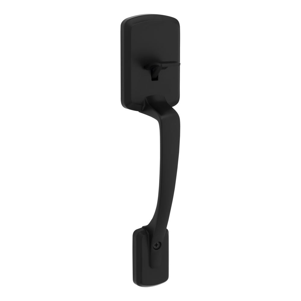 Kwikset 898HYH Henley Handle Only; No Deadbolt in Matte Black