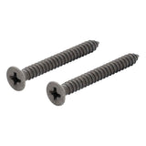 Kwikset Dummy Mounting Screws Dummy Door Lever in Gunmetal