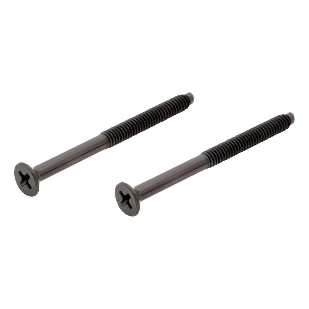 Kwikset Signature Keyed Entry Door Lever in Venetian Bronze and Matte Black
