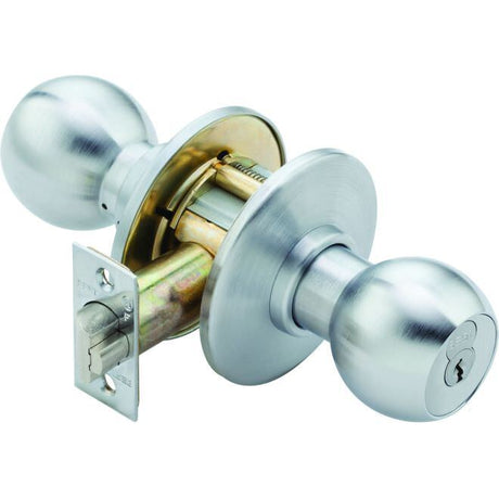 Best 8K37D4AS3626 satin chrome storeroom door knob