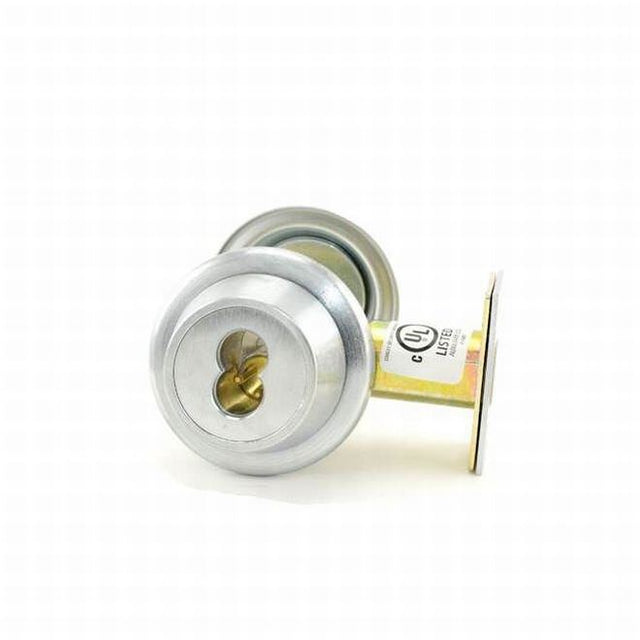 Best 8T37KSTK626 satin chrome single cylinder deadbolt