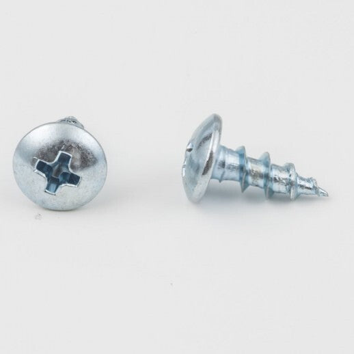 Hardware Resources 8X7160-B zinc drive coarse thread truss head screw