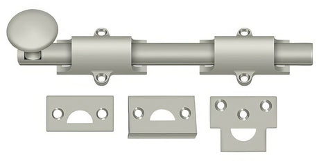 Deltana 8SB15A surface bolt in black, additional view