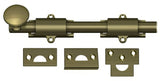 Deltana 8SB5 antique brass surface bolt