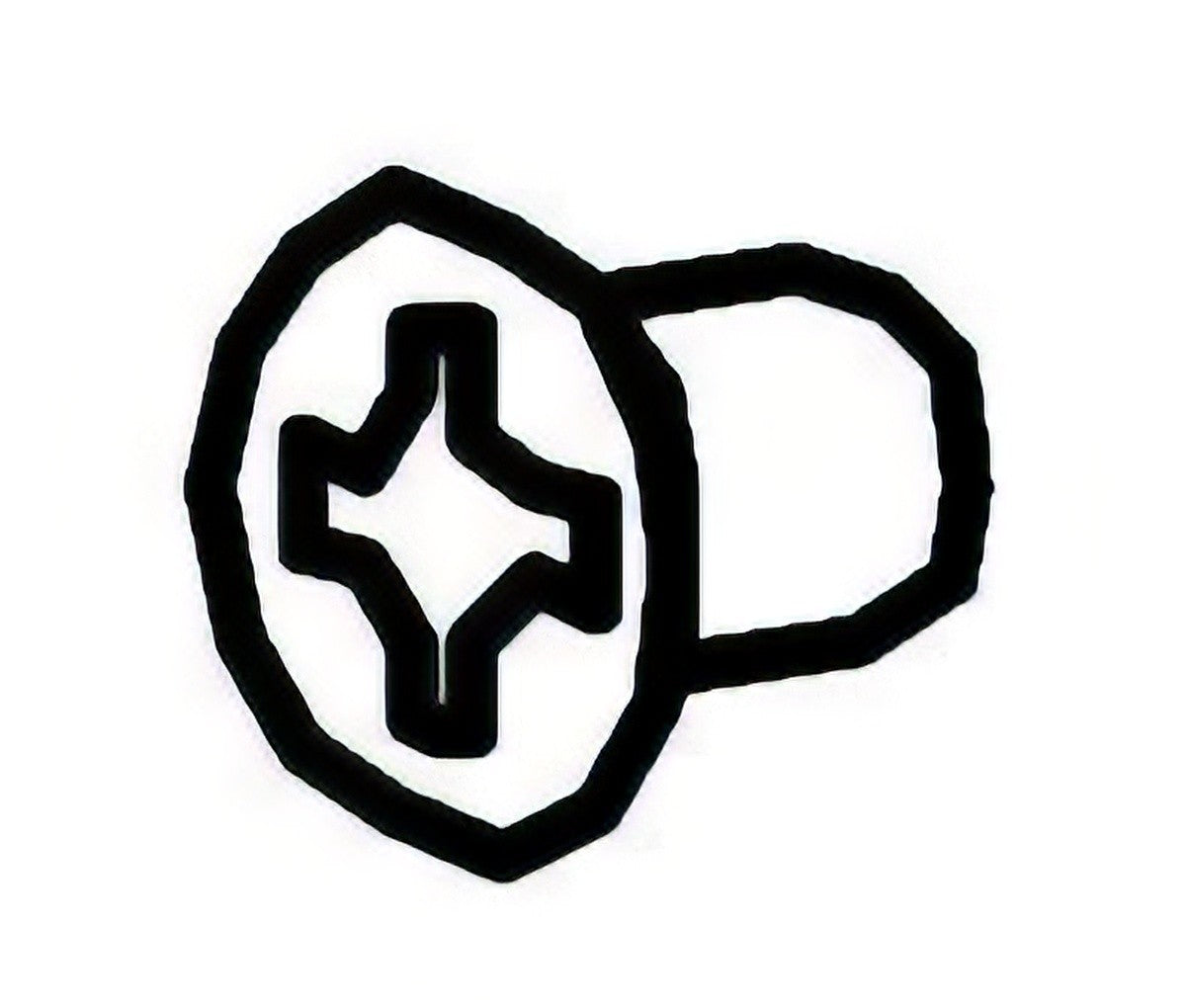 Von Duprin 90085026D satin chrome screw