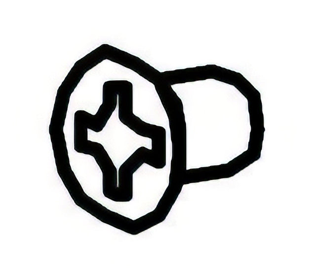 Von Duprin 90085026D satin chrome screw