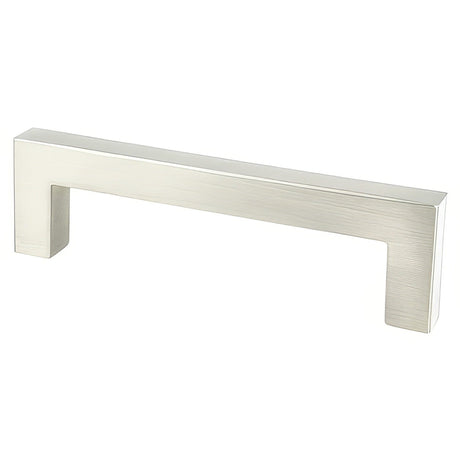 Berenson 9009-4BPN-P Contemporary Advantage One cabinet handle pull in satin stainless, additional view