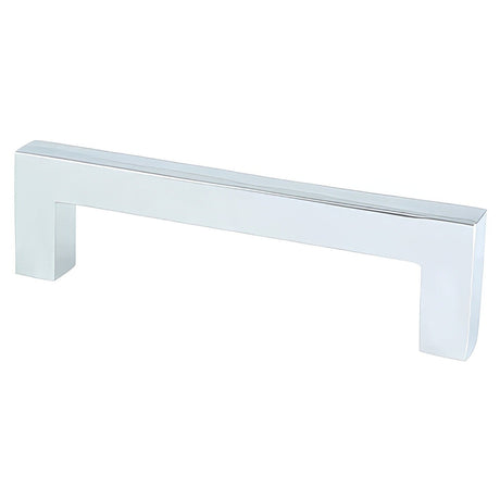 Berenson 9010-4026-P Contemporary Advantage One cabinet handle pull in satin stainless, additional view