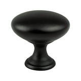 Berenson 9021-1055-P matte black cabinet knob