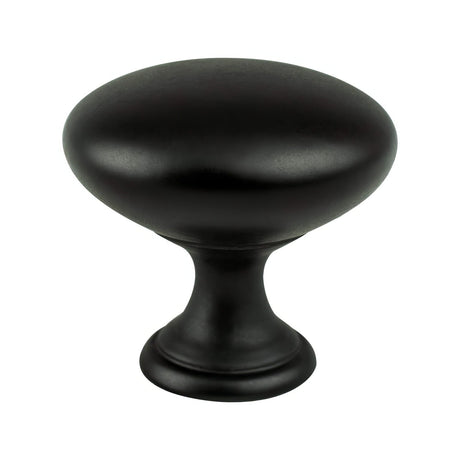 Berenson 9021-1055-P matte black cabinet knob