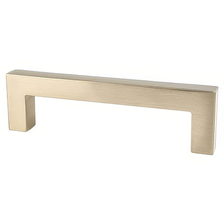 Berenson 9025-40CZ-P Contemporary Advantage One cabinet handle pull in satin stainless, additional view