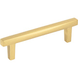 Jeffrey Alexander 905-96BG brushed gold cabinet drawer pull