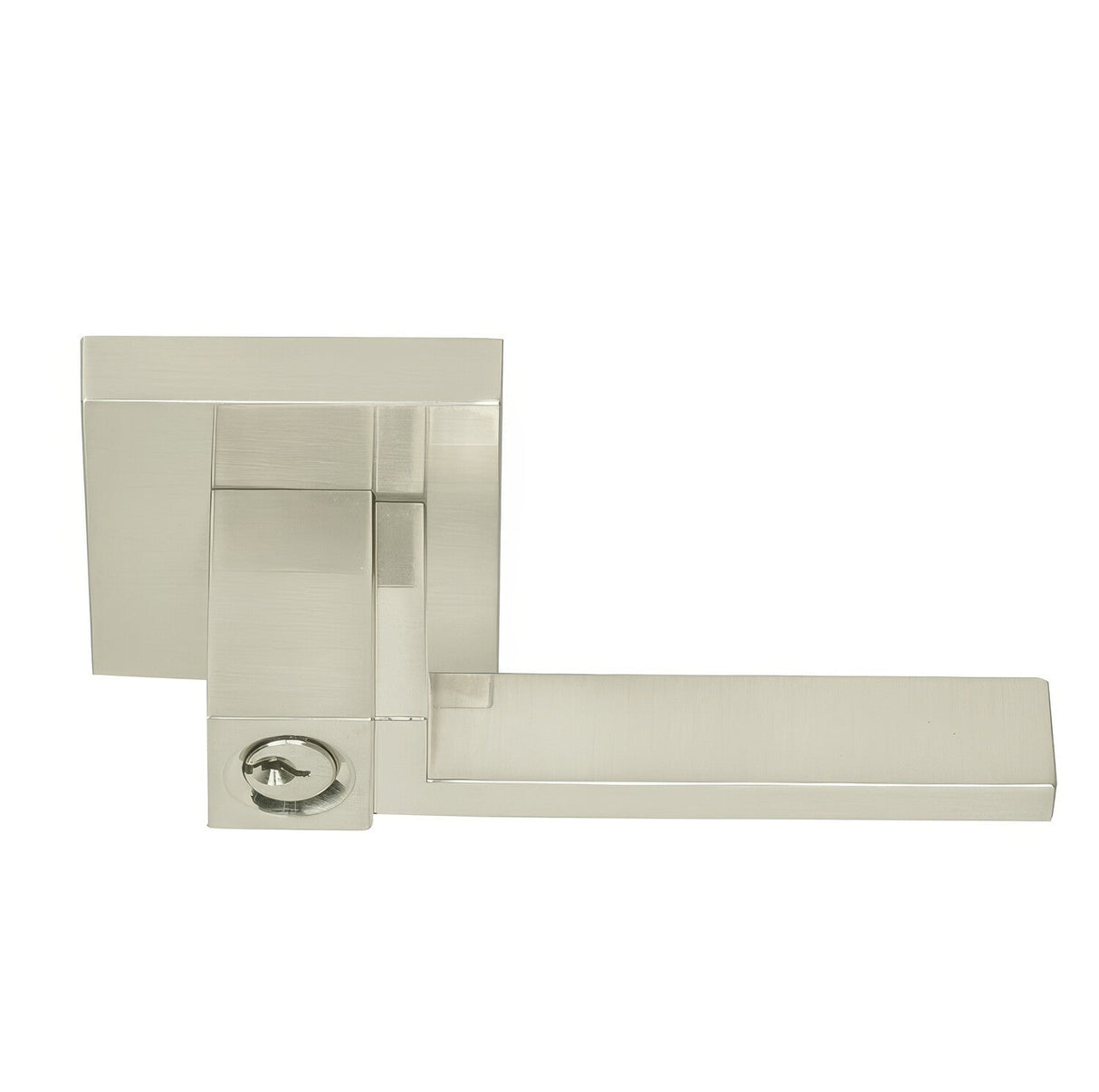 Better Home Products 90515SNLT San Francisco keyed entry keyed entry door lever, additional view