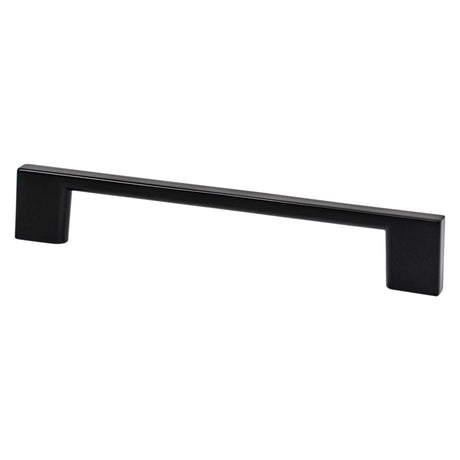 Berenson Transitional Advantage Four 128mm Center to Center Cabinet Pull in Matte Black