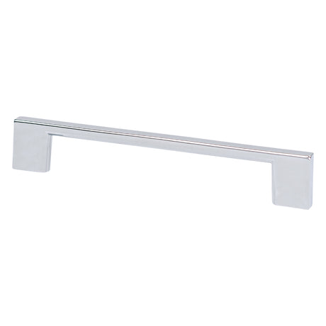 Berenson Transitional Advantage Four 128mm Center to Center Cabinet Pull in Polished Chrome