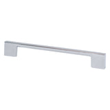 Berenson Transitional Advantage Four 160mm Center to Center Cabinet Pull in Polished Chrome