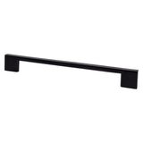 Berenson Transitional Advantage Four 192mm Center to Center Cabinet Pull in Matte Black
