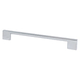 Berenson Transitional Advantage Four 192mm Center to Center Cabinet Pull in Polished Chrome