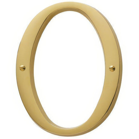 Baldwin 90670003 lifetime polished brass house number