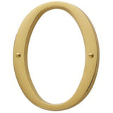 Baldwin 90670003 lifetime polished brass house number