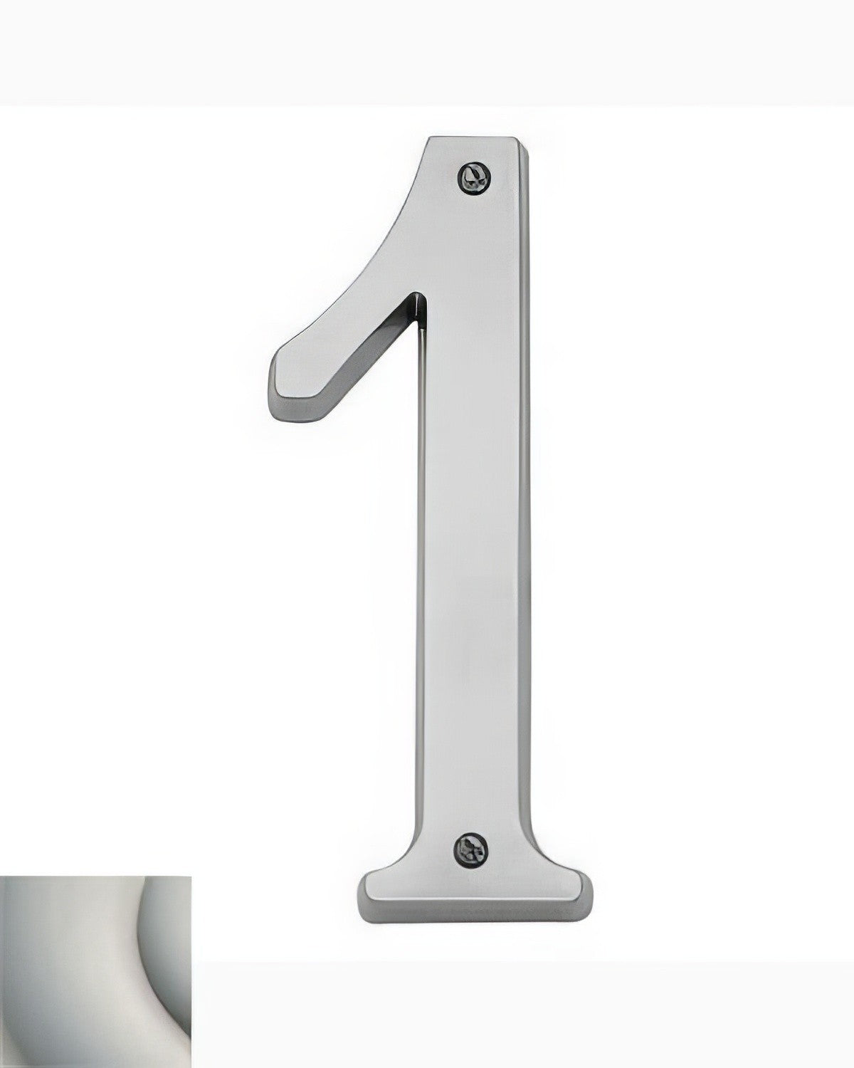 Baldwin 90671056 lifetime satin nickel house number