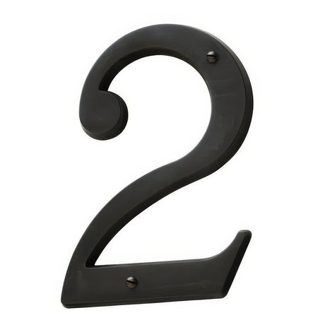 Baldwin 90672102 oil rubbed bronze house number