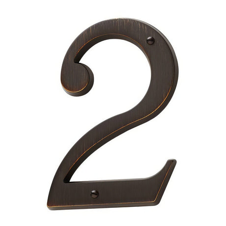 Baldwin 90672112 venetian bronze house number