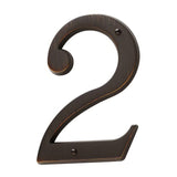 Baldwin 90672112 venetian bronze house number
