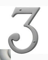 Baldwin 90673056 lifetime satin nickel house number
