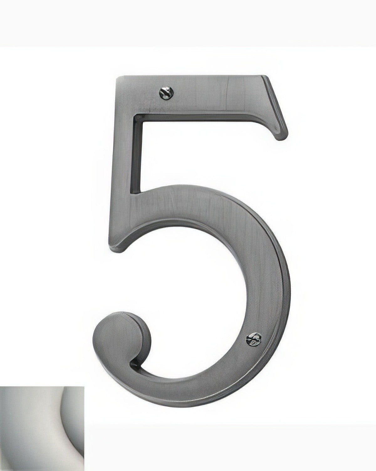 Baldwin 90675056 lifetime satin nickel house number