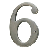 Baldwin 90676056 lifetime satin nickel house number