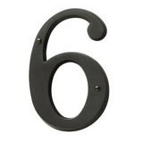 Baldwin 90676102 oil rubbed bronze house number