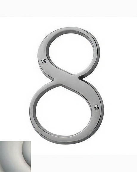 Baldwin 90678056 lifetime satin nickel house number