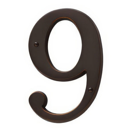 Baldwin 90679112 venetian bronze house number