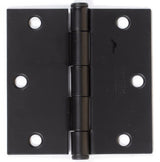 Emtek 91013US19 flat black plain bearing hinge