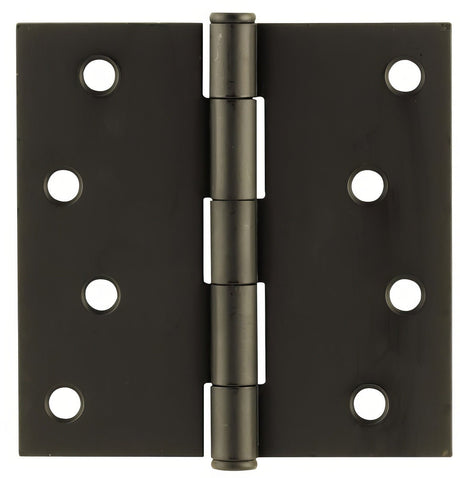 Emtek 91014US19 flat black plain bearing hinge