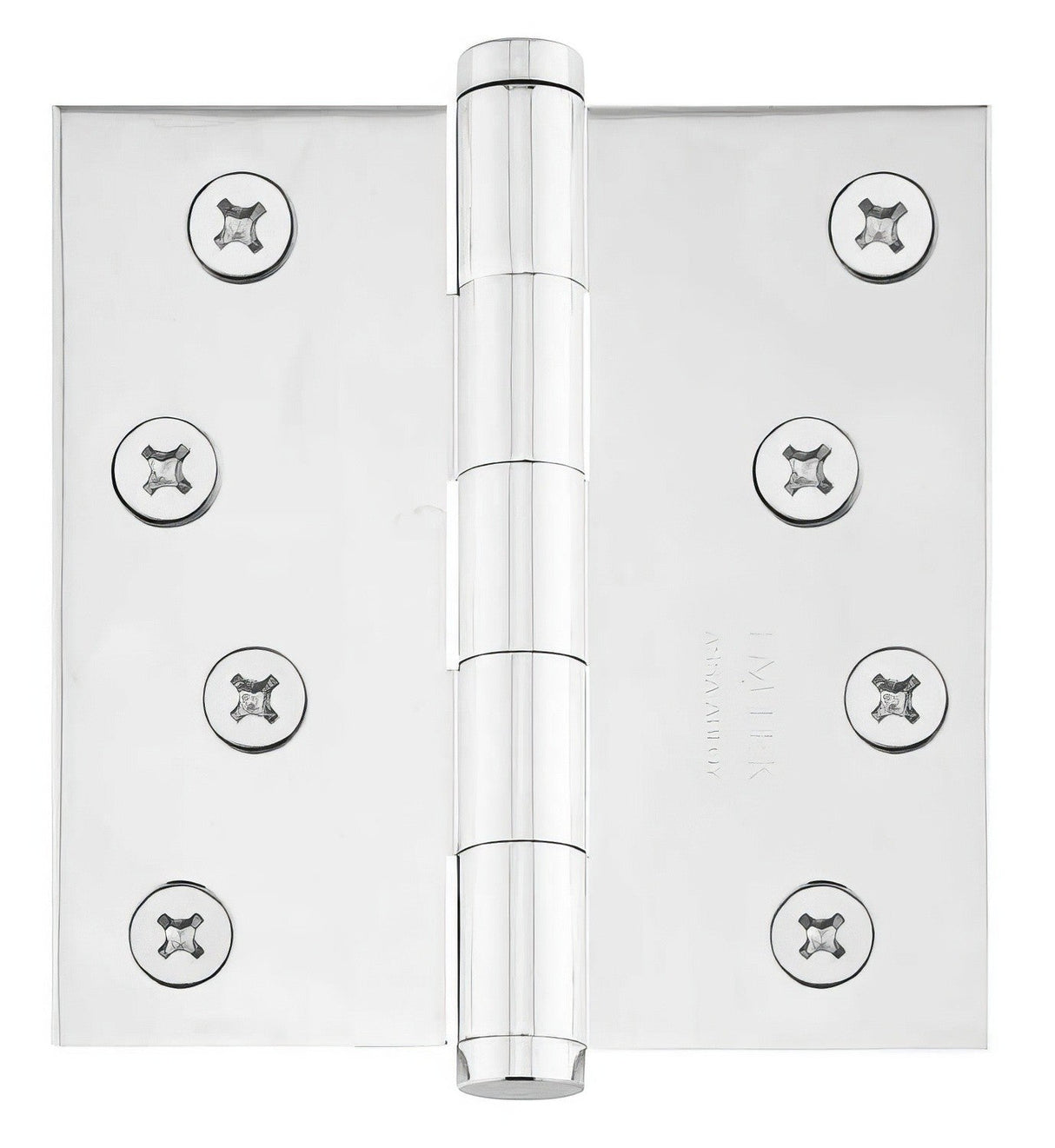 Emtek 91014US3 polished brass plain bearing hinge