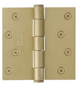 Emtek 91014US4 satin brass plain bearing hinge